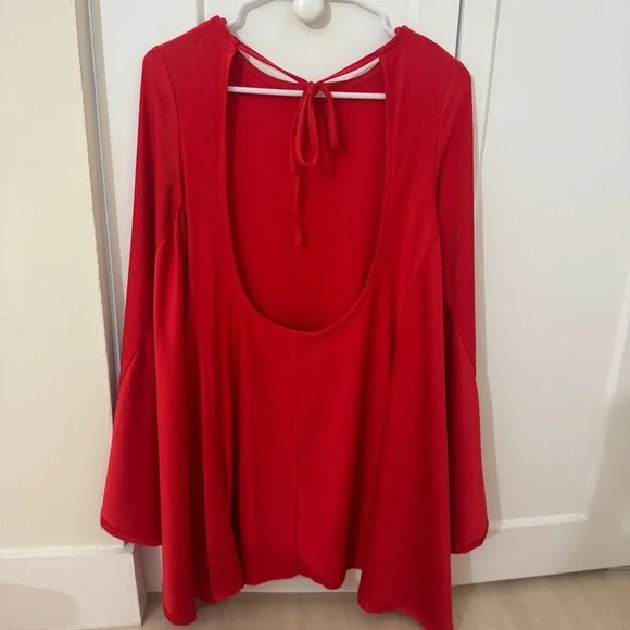 Fashion Nova Luxxel red Dress - Picture 3 of 3